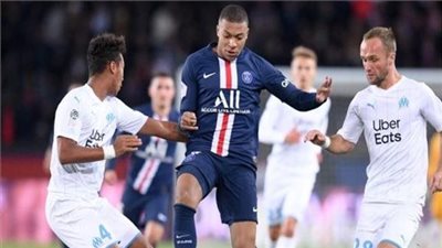 موعد مباراة باريس سان جيرمان وضيفه أولمبيك مارسيليا