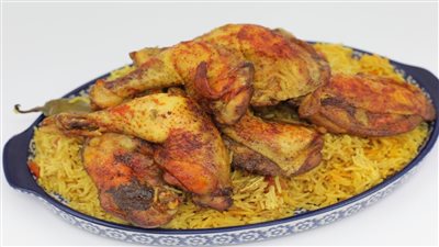 طريقة عمل المندي اليمني على أصوله في الفرن - فيديو