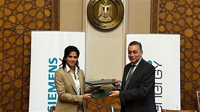 التوقيع على مذكرة تفاهم تكون بمقتضاها شركة سيمنس للطاقة راع داعم لمؤتمر COP27