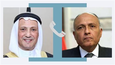 وزير الخارجية يهنئ نظيره الكويتي الجديد بمنصبه 