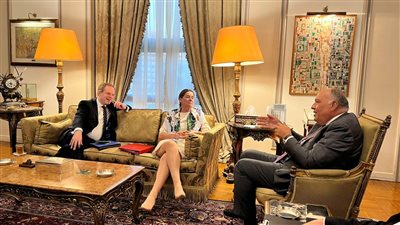 وزير الخارجية يستقبل وزيرة الدولة لإفريقيا بالخارجية البريطانية