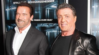  أرنولد شوارزنيجر وسلفستر ستالون يجتمعان بمناسبة عيد الهالوين