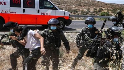 إصابة عشرات الفلسطينيين بمواجهات اندلعت مع جيش الاحتلال الإسرائيلي