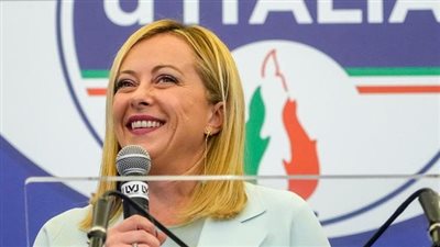  زعيمة اليمين المتطرف جورجيا ميلوني تتسلم اليوم رئاسة حكومة إيطاليا