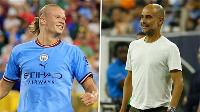 جوارديولا يقول إن هالاند ليس أفضل مهاجم عمل معه (فيديو)