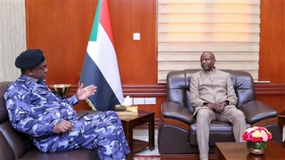  الرئيس الجيبوتي يلتقي عضوَ مجلس السيادة السوداني