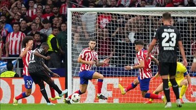 كيف ودع فريق أتلتيكو مدريد الإسباني بطولة دوري أبطال أوروبا؟