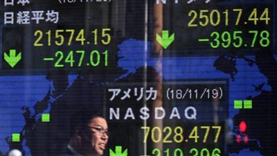 المؤشر الياباني يتراجع 0.91% في بداية التعاملات في طوكيو