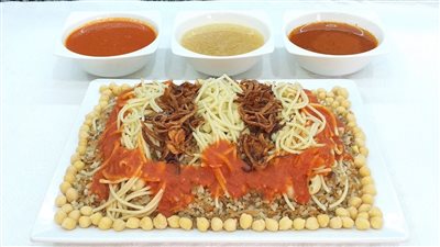 طريقة عمل الكشري المصري للشيف آية حبيب.. أسهل خطوات بالفيديو