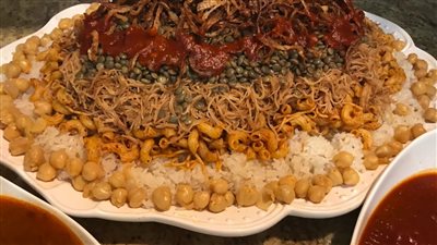 طريقة عمل الكشري المصري للشيف مروة الشافعي.. 7 نصائح مهمة في التحضير