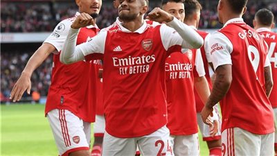  آرسنال يحقق فوزًا كبيرًا على نظيره نوتنجهام فورست بخماسية نظيفة 
