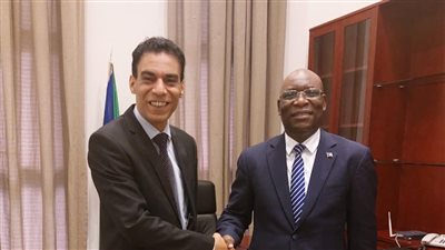 السفير المصري في مالابو يلتقي وزير خارجية جمهورية غينيا الاستوائية