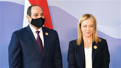 خلال استقبال السيسي لرئيسة وزراء إيطاليا.. شركة 