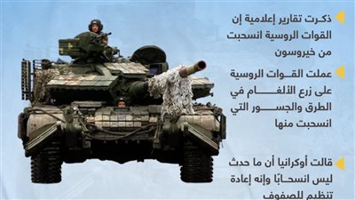 حقيقة انسحاب روسيا من مناطق خيرسون بأوكرانيا