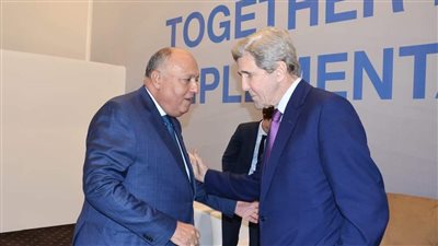 رئيس مؤتمر COP27 يستقبل المبعوث الرئاسي الأمريكي الخاص للمناخ 
