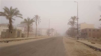  الشبورة المائية تغطي اليوم عددا من مدن محافظة شمال سيناء