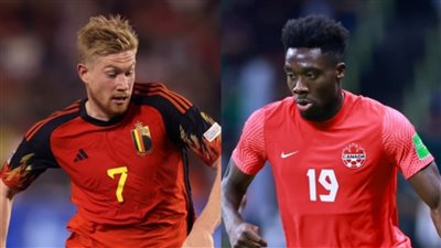 موعد مباراة كندا وبلجيكا في كأس العالم 2022 