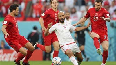 ملخص مباراة تونس والدنمارك في كأس العالم 2022 (فيديو)