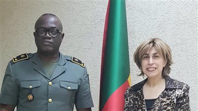 سفيرة جمهورية مصر العربية في بنين تلتقي مع رئيس أركان الجيش البنيني