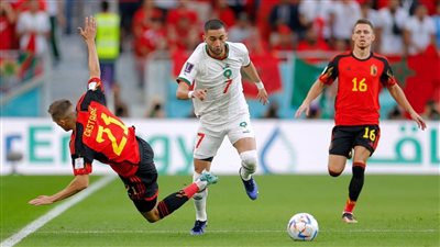 حكيم زياش يحصد جائزة رجل مباراة المغرب وبلجيكا في كأس العالم 2022