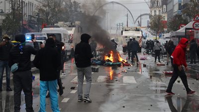 شغب واحتجاجات واشتباكات.. فوضى عارمة تجتاح بلجيكا بعد فوز المغرب (فيديو وصور)