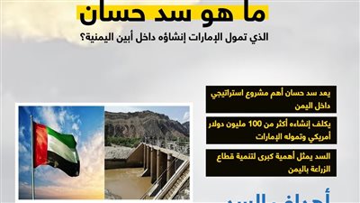 ما هو سد حسان الذي تمول الإمارات إنشاؤه داخل أبين اليمنية؟ (انفوجراف)