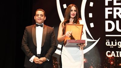  تقديرًا لما قدمته خلال مسيرتها... تكريم درة في افتتاح مهرجان القاهرة للسينما الفرنكفونية (صور)