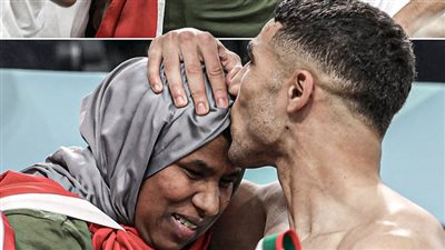 أبرزها  أشرف حكيمي مع والدته.. مشاهد في كأس العالم 2022 تتصدر السوشيال ميديا (صور إنسانية)
