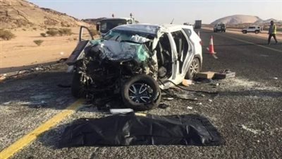 حادث طريق الرين بالسعودية يتصدر السوشيال ميديا (تفاصيل مفزعة)