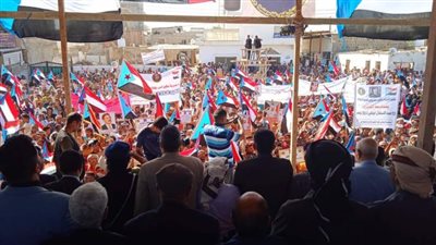 حشود كبيرة بجنوب اليمن لإحياء الذكرى الـ55 لعيد الاستقلال (صور)