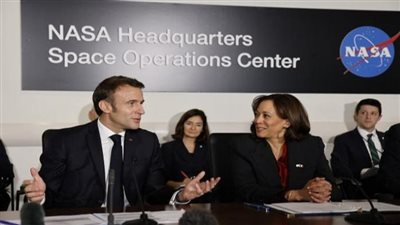 نص كلمة ماكرون خلال تواجده بمقر إدارة الطيران والفضاء الأمريكية 