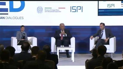 وزير الخارجية يشارك في افتتاح منتدى حوارات روما المتوسطية