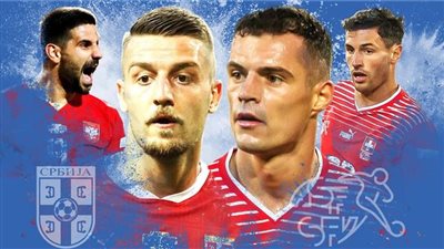 التشكيل الرسمي لمباراة صربيا وسويسرا في كأس العالم 2022