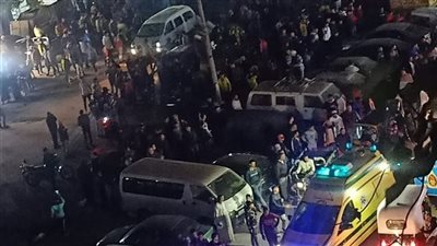 تصادم أتوبيسين في عزبة النخل بمصر يسفر عن مصرع 5 أشخاص وإصابة العشرات