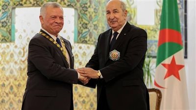 في بيان مشترك.. الجزائر والأردن يؤكدان مركزية القضية الفلسطينية