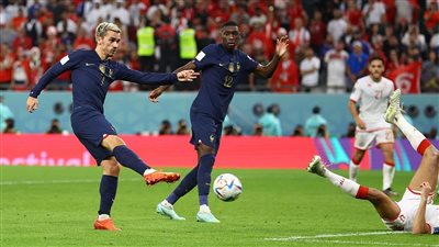 رسميًا.. الفيفا يحسم الجدل حول هدف جريزمان في تونس بكأس العالم