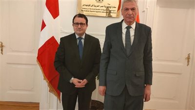 السفارة المصرية فى كوبنهاجن تستقبل وفد هيئة الشراء الموحد ووزارة الصحة خلال زيارته للدنمارك