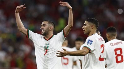 ثنائي المغرب زياش وحكيمي.. يسجلان رقمًا قياسيًا في كأس العالم