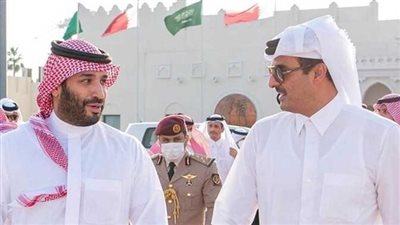 محمد بن سلمان يُهنئ تميم بن حمد بنجاح استضافة كأس العالم 2022