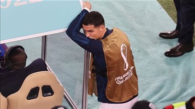 شاهد.. ردة فعل غاضبة من رونالدو بعد هدف النصيري للمغرب (فيديو)