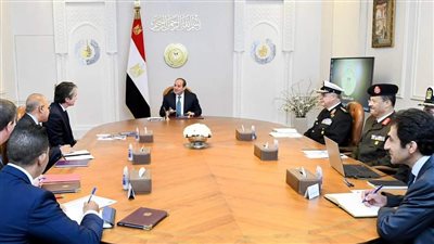 الرئيس السيسي يستقبل رئيس مجلس إدارة شركة تاليس الفرنسية