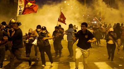 احتجاجات بيرو.. سقوط 7 قتلى خلال 36 ساعة