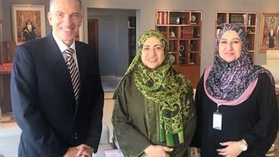 السفير المصري في مسقط يلتقي وزيرة التعليم العالي والبحث العلمي والابتكار بسلطنة عمان