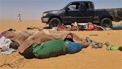 منظمة دولية تكشف العثور على جثث 27 مهاجرًا يُعتقد أنهم لقوا حتفهم بسبب العطش في صحراء تشاد