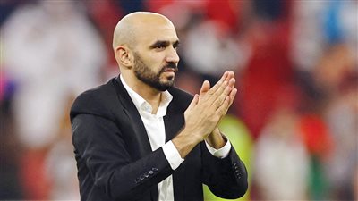وليد الركراكي يعتذر للشعب المغربي عقب الخسارة أمام كرواتيا في كأس العالم