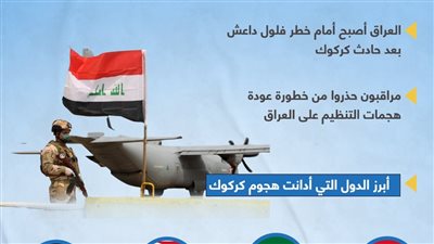 هجوم كركوك.. إدانة عربية والعراق يُواجه خطر فلول داعش (انفوجراف)
