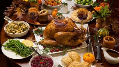 اكلات الكريسماس.. الديك الرومي وورق العنب