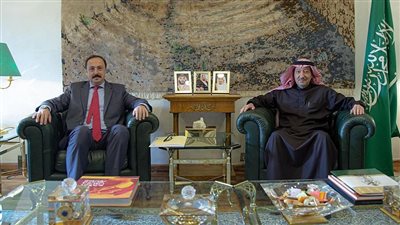 نائب وزير الخارجية السعودي يستقبل السفير التركي لدى المملكة