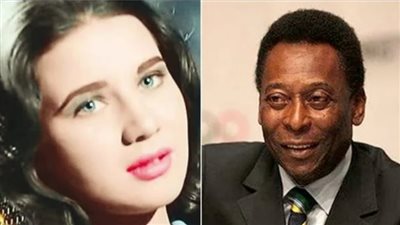 صاحبة أجمل عيون.. بيليه وقع في حب ممثلة مصرية وطلبها للزواج