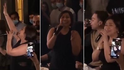 شيرين عبدالوهاب من جديد.. حسام حبيب يعتدي عليها بالضرب والأمن يتدخل